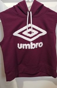 Purple umbro hoodie tank